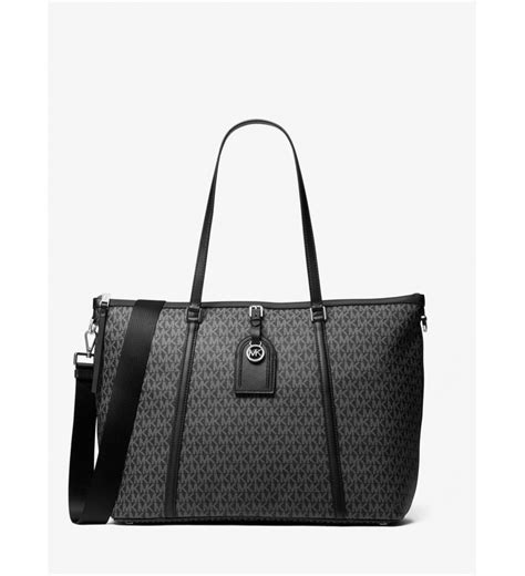 michael kors heritage large logo tote bag|Michael Kors free tote bag.